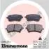 Тормозные колодки (задние) VW T5 03-15 (Lucas-Girling) ZIMMERMANN 23882.175.1 (фото 1)
