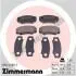 Тормозные колодки, дисковый тормоз.) ZIMMERMANN 239212001 (фото 1)