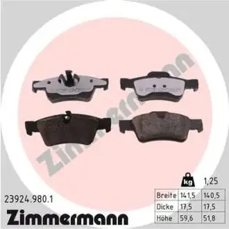 Автозапчасть ZIMMERMANN 239249801