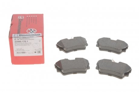 Тормозные колодки (задние) Opel Vivaro/Renault Trafic/Nissan Primastar 01- (Lucas-Girling) ZIMMERMANN 23980.170.1