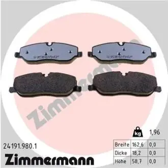 Автозапчасть ZIMMERMANN 241919801