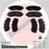 Тормозные колодки (передние) Honda CR-V IV 1.6-2.4i 12- (Akebono) ZIMMERMANN 24342.180.2 (фото 1)