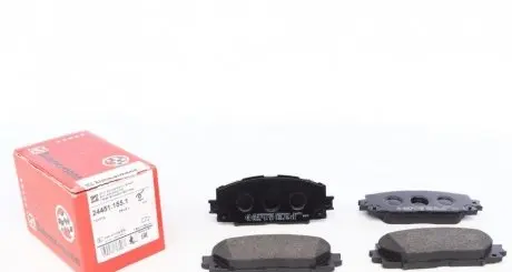 Тормозные колодки (передние) Toyota Prius 08- (Akebono) ZIMMERMANN 24451.155.1
