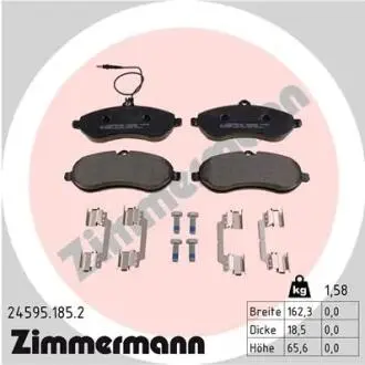 Автозапчасть ZIMMERMANN 245951852