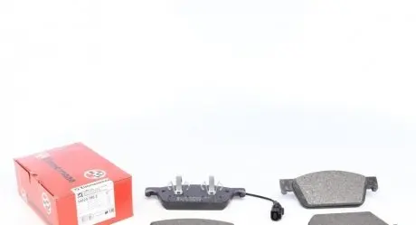 Колодки гальмівні (передні) VW T5 03-/T6 15- (Ate) (з датчиком) ZIMMERMANN 24623.180.2
