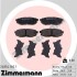 Колодки тормозные дисковые ZIMMERMANN 24854.160.1 (фото 1)