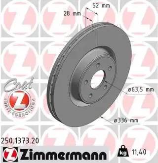 Автозапчасть ZIMMERMANN 250137320
