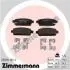 Колодки тормозные ZIMMERMANN 25096.165.2 (фото 1)