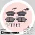 Тормозные колодки, дисковый тормоз.) ZIMMERMANN 251561751 (фото 1)