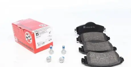 Тормозные колодки (передние) Citroen C4 09- (TRW) ZIMMERMANN 25220.185.1