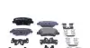 Колодки тормозные (задние) Kia Ceed/Rio III/Hyundai Accent/Tucson/i20/i30/i40 10-(Akebono)(с аксесс.) ZIMMERMANN 25337.160.2 (фото 6)