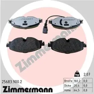 Автозапчасть ZIMMERMANN 256839002