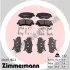 Колодки тормозные (передние) Hyundai Elantra 10-/ i30 11-/ Kia Cee 12- R15 (Bosch) (с аксессуарами) ZIMMERMANN 25692.180.2 (фото 5)