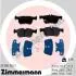 Колодки гальмівні (задні) Ford Mondeo/Galaxy/S-Max 14- (Teves) ZIMMERMANN 25798.155.1 (фото 1)