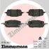 Колодки тормозные передние ZIMMERMANN 26506.160.1 (фото 1)