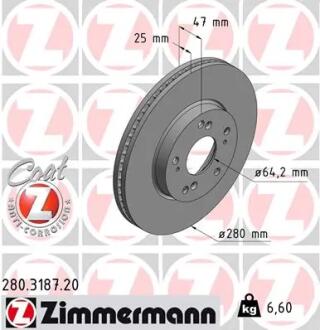 Автозапчасть ZIMMERMANN 280318720