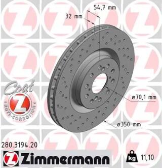 Автозапчасть ZIMMERMANN 280319420