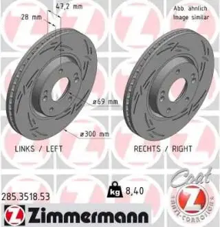 Автозапчасть ZIMMERMANN 285351853