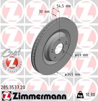 Автозапчасть ZIMMERMANN 285353720