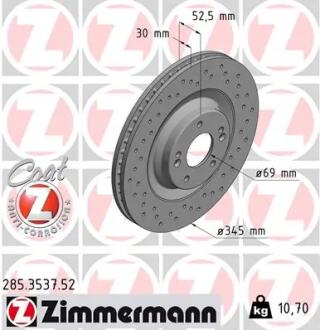Автозапчасть ZIMMERMANN 285353752