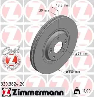 Автозапчасть ZIMMERMANN 320382420