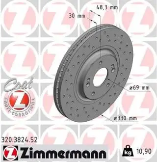 Автозапчасть ZIMMERMANN 320382452