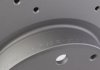 Диск тормозной (передний) Mazda 6 11- (297x28) (с покрытием) (с отверстием) (вентилированный)) ZIMMERMANN 370.3050.52 (фото 3)