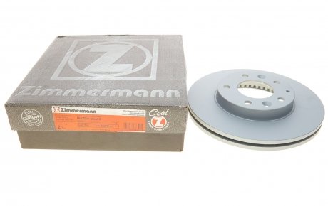 Диск тормозной (передний) Mazda 323/626/6 97-13/Premacy 99-05 (274x24) ZIMMERMANN 370.3072.20