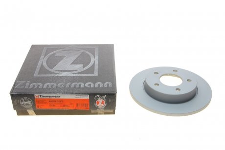 Диск тормозной (задний) Mazda 3 1.3-2.2 MZR 04-14 (265x11) ZIMMERMANN 370.3078.20