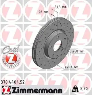 Автозапчасть ZIMMERMANN 370440452