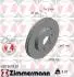 Диск тормозной (передний) MB E-class (W211/S211) 02-09 (295x28) (с покрытием) (вентил.) ZIMMERMANN 400.3619.20 (фото 1)