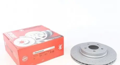 Тормозной диск ZIMMERMANN 400365752