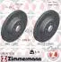Диск тормозной (задний) MB E-class (W211/W212) 06-17 ZIMMERMANN 400367253 (фото 1)