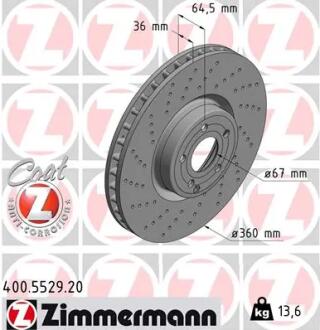 Автозапчасть ZIMMERMANN 400552920