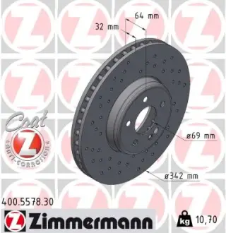 Автозапчасть ZIMMERMANN 400557830