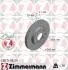 Диск тормозной перед. Opel Corsa C 1.0I-1.2I 00- +ABS (240x20) ZIMMERMANN 430149420 (фото 1)