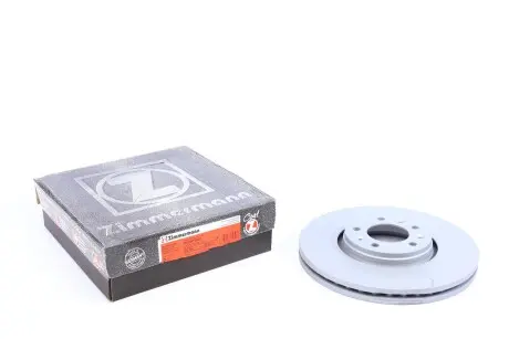 Диск тормозной (передний) Fiat Scudo/Citroen Jumpy/C5 II/III/Peugeot 407 07- (304x28) (с покр)(вент) ZIMMERMANN 440.3117.20