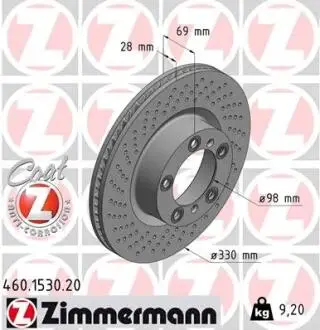 Автозапчасть ZIMMERMANN 460153020