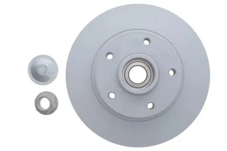 Диск тормозной (задний) Renault Megane III/Scenic III 08- (260x8) (+ABS) с подшипником ZIMMERMANN 470540120