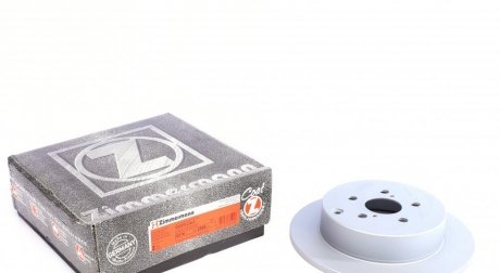 Диск тормозной (задний) Totota Avensis 03-08 (280x10) (с покрытием) (полный)) ZIMMERMANN 590.2585.20 (фото 1)