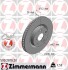 Диск тормозной (передний) Toyota Aurion/Camry/ Rav4 2.0-2.2 06- (296x28) (покров.) (вентилированный)) ZIMMERMANN 590.2810.20 (фото 1)