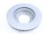 Диск тормозной (передний) Toyota Hilux VII 05-15 (297x25) (с покрытием) (вент).) ZIMMERMANN 590.2820.20 (фото 2)