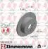Диск тормозной (задний) Toyota Camry/Lexus ES 11-(281x10) (с покрытием) (полный)) ZIMMERMANN 590.2832.20 (фото 1)