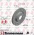 Диск тормозной (передний) VW Passat 96-00 (280x22) (с покрытием) (с отверстием) (вентилированный)) ZIMMERMANN 600.3207.52 (фото 1)