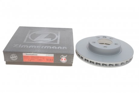 Диск тормозной (передний) Porsche Cayenne/VW Touareg 02- (330x32) (R) (с покрытием) (вентилированный)) ZIMMERMANN 600.3225.20