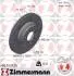 Диск тормозной (задний) Audi Q7 06-15/Porsche Cayenne/VW Touareg 03-10 (358x28)(с покрытием)(вент.) ZIMMERMANN 600323955 (фото 1)