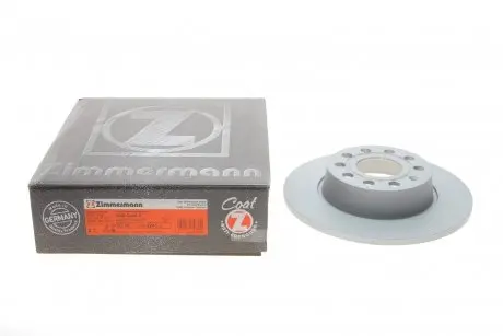 Диск тормозной (задний) VW Caddy 03-(272x10) (с покрытием) (полный)) ZIMMERMANN 600.3241.20