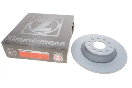 Диск тормозной (задний) VW Golf VII 12-/Passat 14-(300x12) (с покрытием) (полный)) ZIMMERMANN 600.3252.20