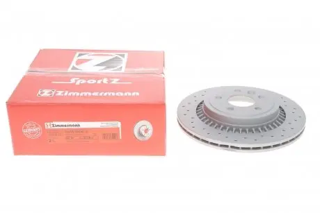 Диск тормозной ZIMMERMANN 610.3718.52