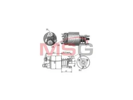 Втягивающее реле ZM ZM5395